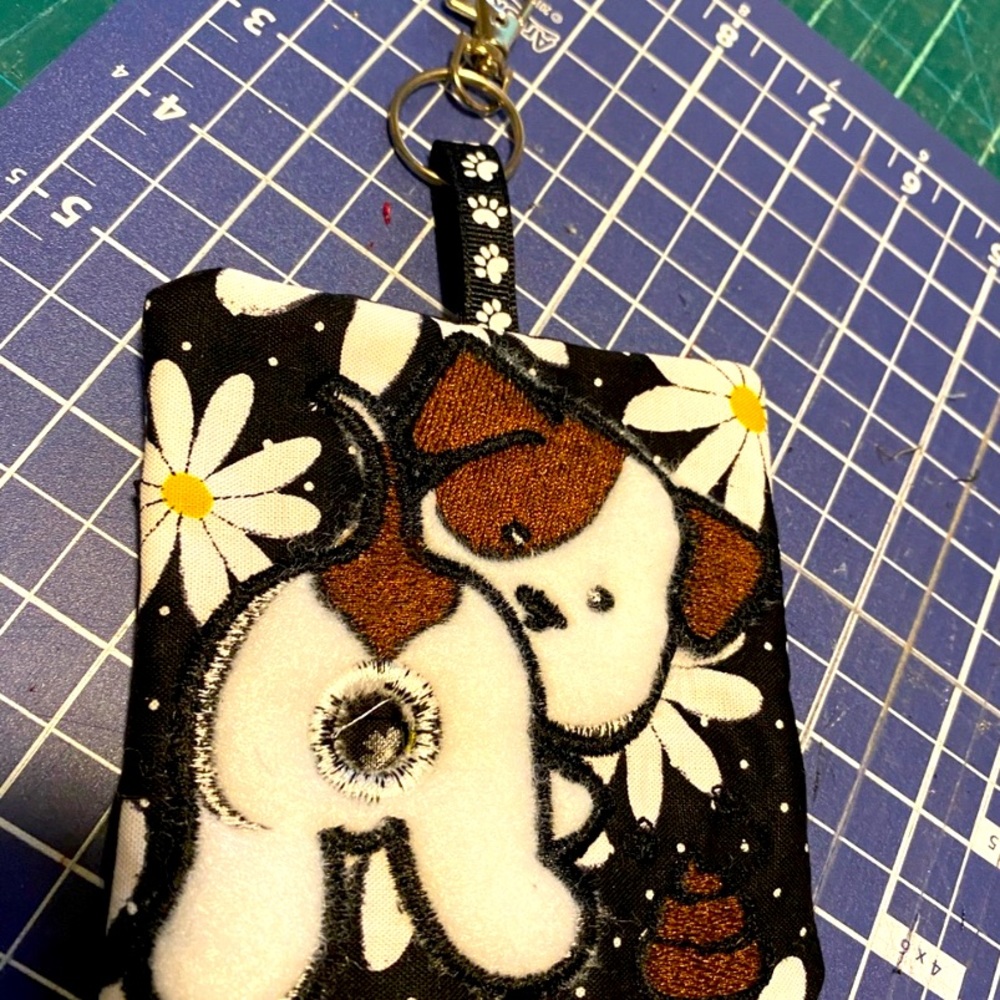 Set of three dog poopsie bags